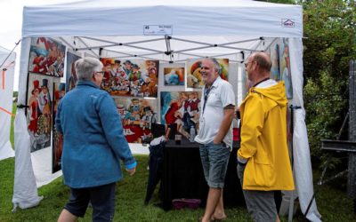 Rendez-Vous des peintres de Sainte-Flore : l’envoûtement des fantaisies estivales